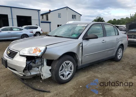 2007 Chevrolet Malibu Ls из США, поврежденный, VIN 1G1ZS58FX7F219555
